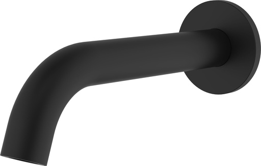 Soko Spout Matt Black,60mm Cover Plate Lead Free