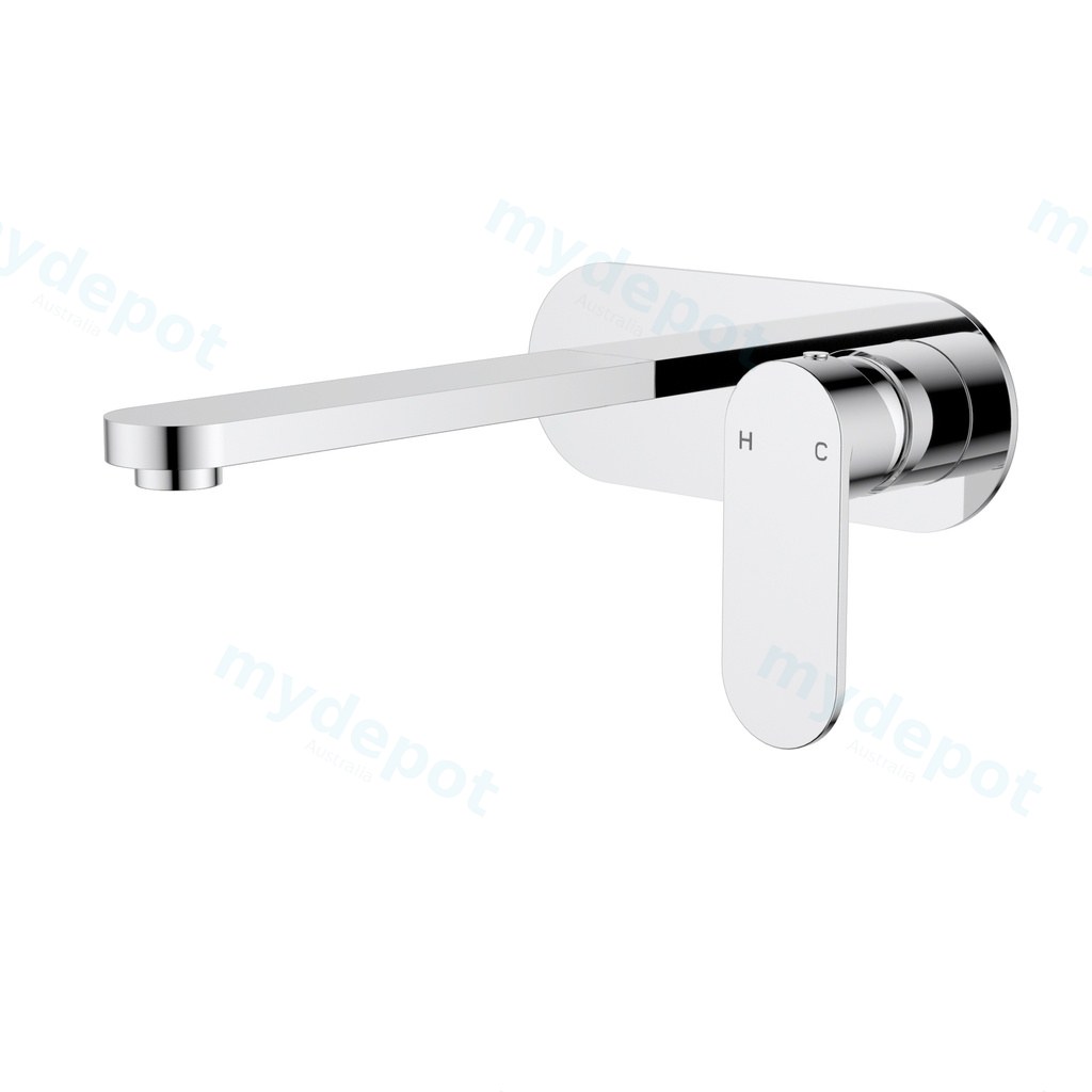 [44889] Sora SS Wall Basin Mixer Trim Kits Chrome
