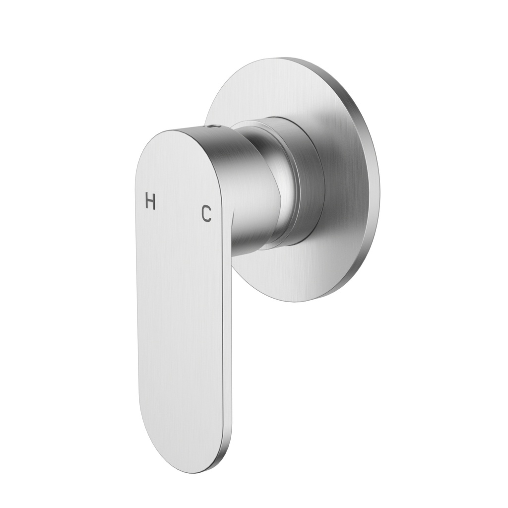 Sora SS Wall Mixer Trim Kits Brushed Stainless Steel