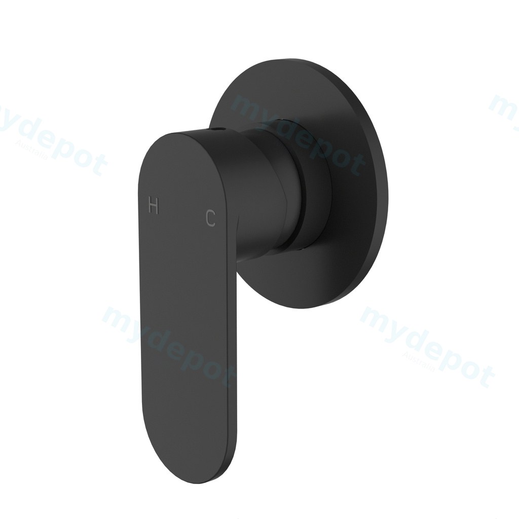 [44878] Sora SS Wall Mixer Trim Kits Matt Black