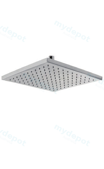 [40301] Square Chrome Brass Rainfall Shower Head 300mm