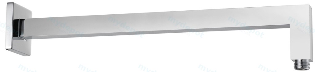 [44034] Square Horizontal Shower Arm(Chrome)