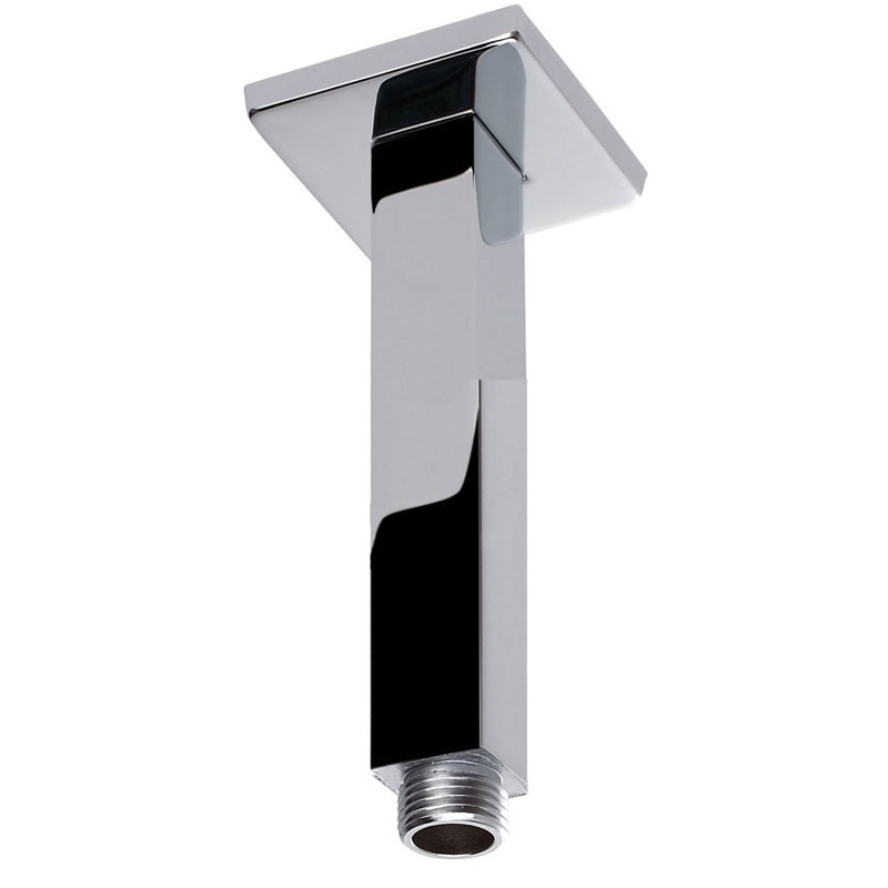 Square Vertical Shower Arm(Chrome)