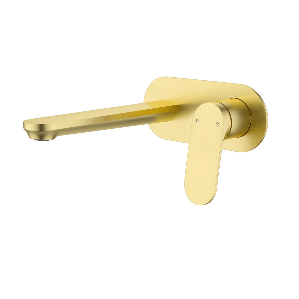 Sulu II Wall Basin Mixer Trim Kits Brushed Gold