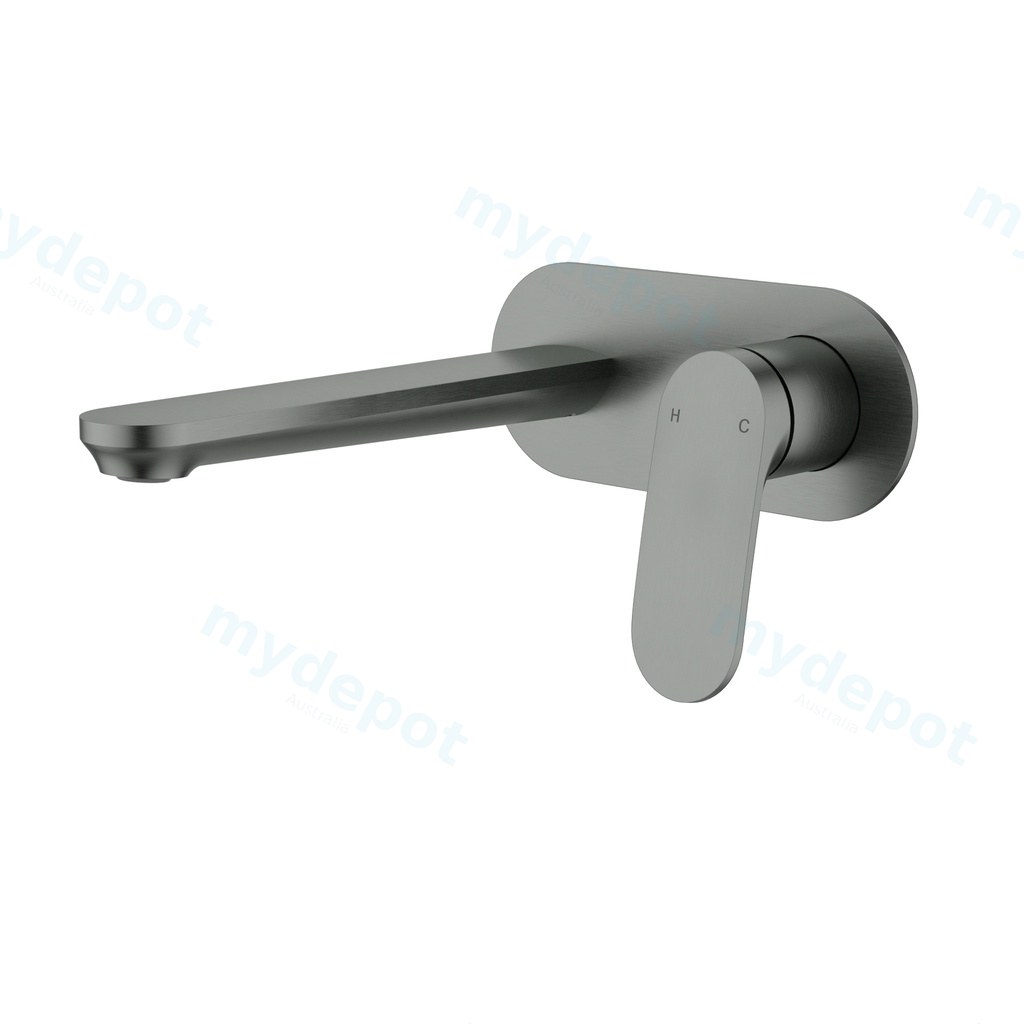 [44807] Sulu II Wall Basin Mixer Trim Kits Gun Metal