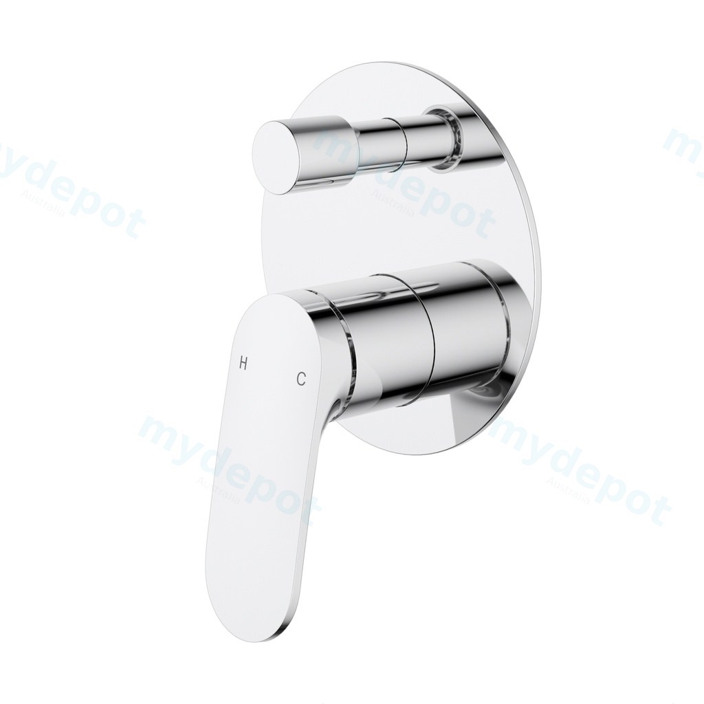 [44792] Sulu II Wall Diverter Mixer Trim Kits Chrome