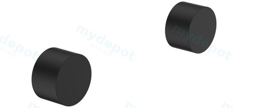 [43952] Tana 1/4 Turn C/D Wall Top Assembly Matte Black Lead Free
