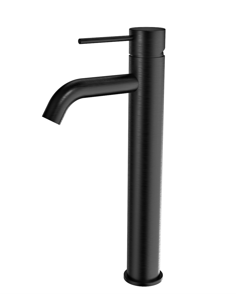 [55250] Tower Basin Mixer Brushed Gun Mental