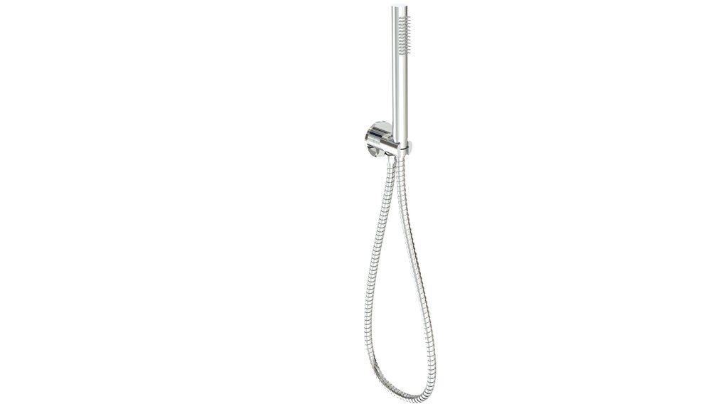 Tube Hand Shower On Wall Outlet Bracket