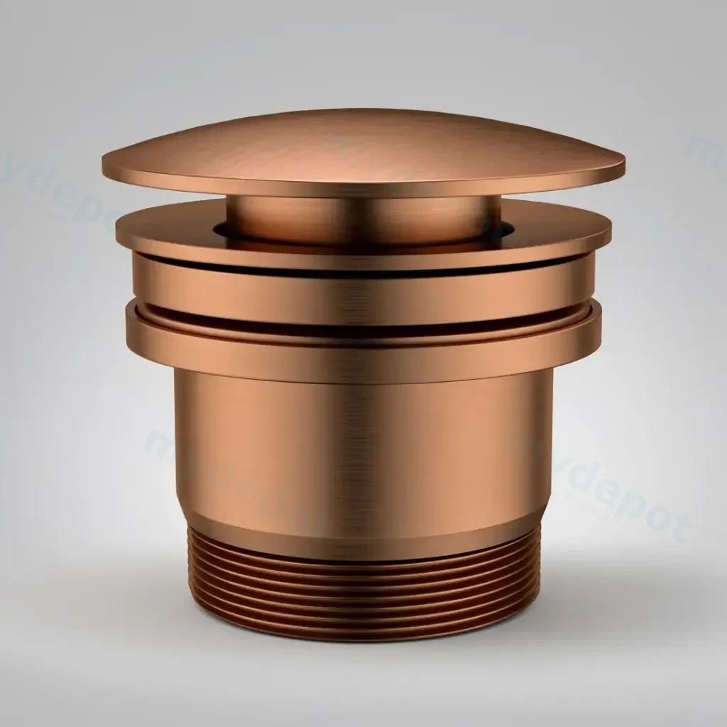 Universal Pop Up Waste Brushed Copper