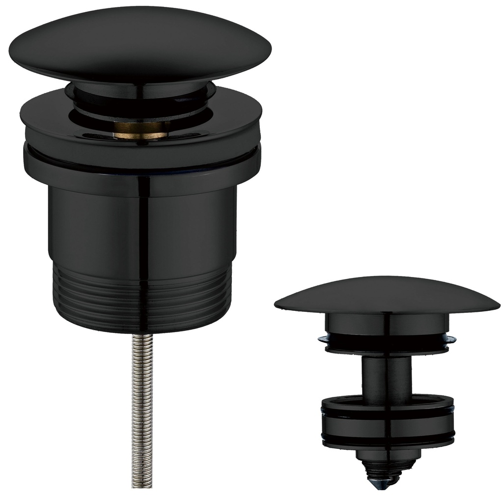 [44430] Universal Pop Up Waste Matt Black