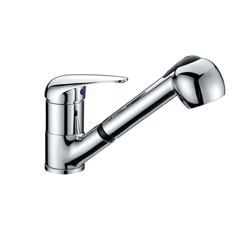Wählen 10 (Trade)Brass Swivel Pull-Out Sink Mixer Barss Chrome
