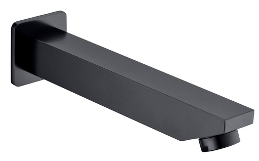 [43882] Yale Square Bath Spout 200mm(Matt Black)