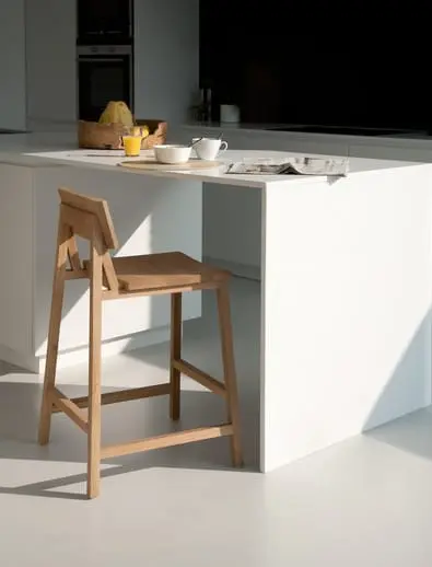 Oak Bar Stool (80 سم)