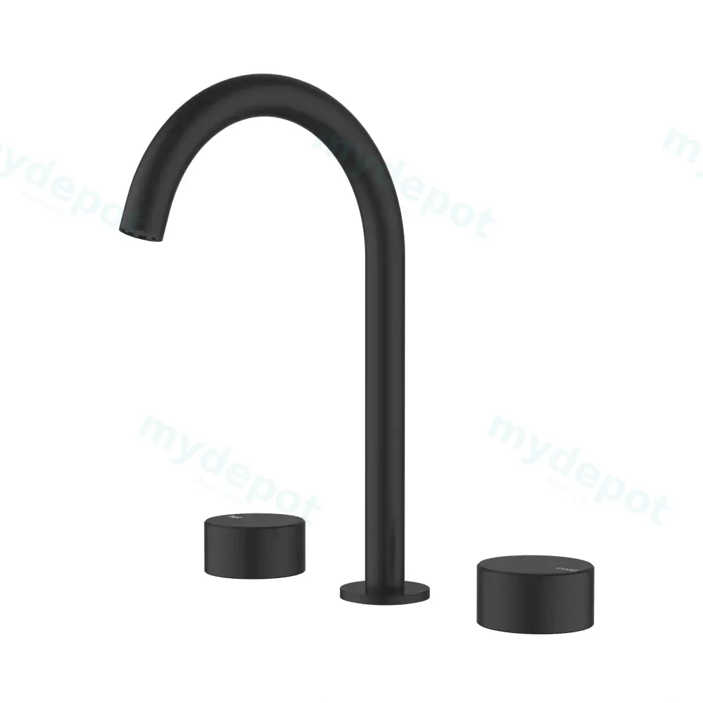 Hali 1/4 Turn C/D Basin Set Matt Black