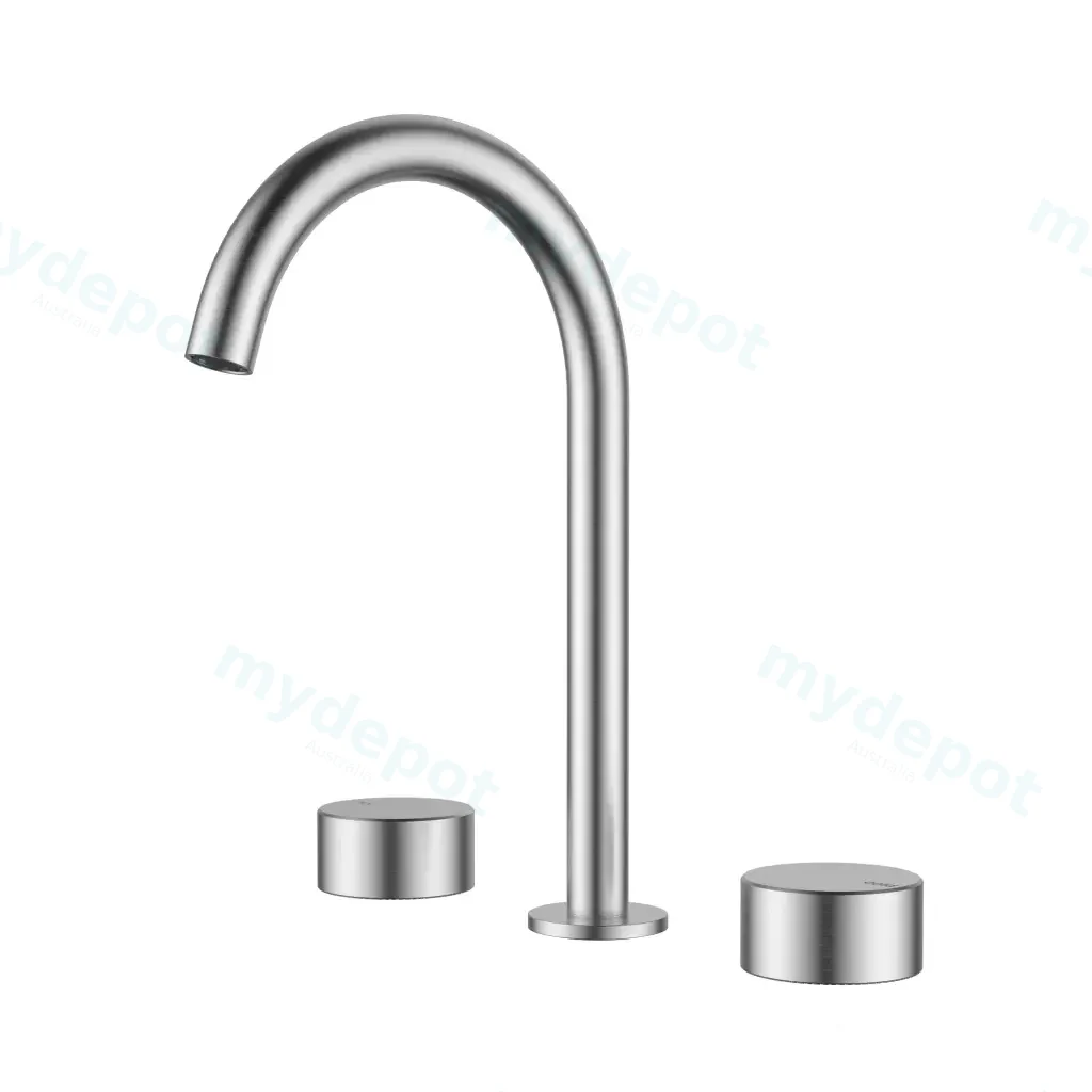 Hali 1/4 Turn C/D Basin Set Brushed Nickel