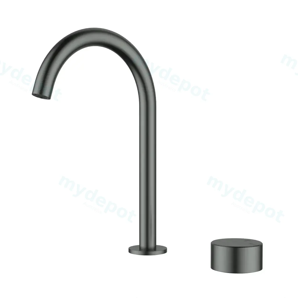 Hali Hob Basin Mixer Gun Metal