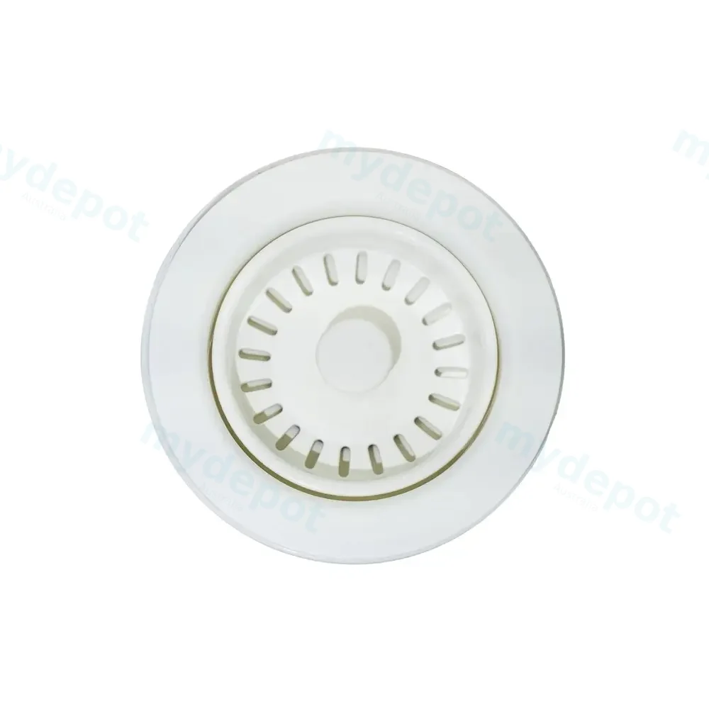 Matte Cream Kitchen Sink Waste Without Overflow