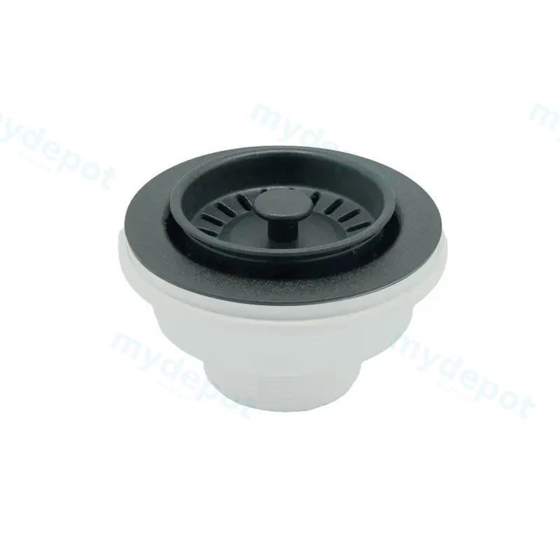 Granite Black Kitchen Sink Waste Without Overflow
