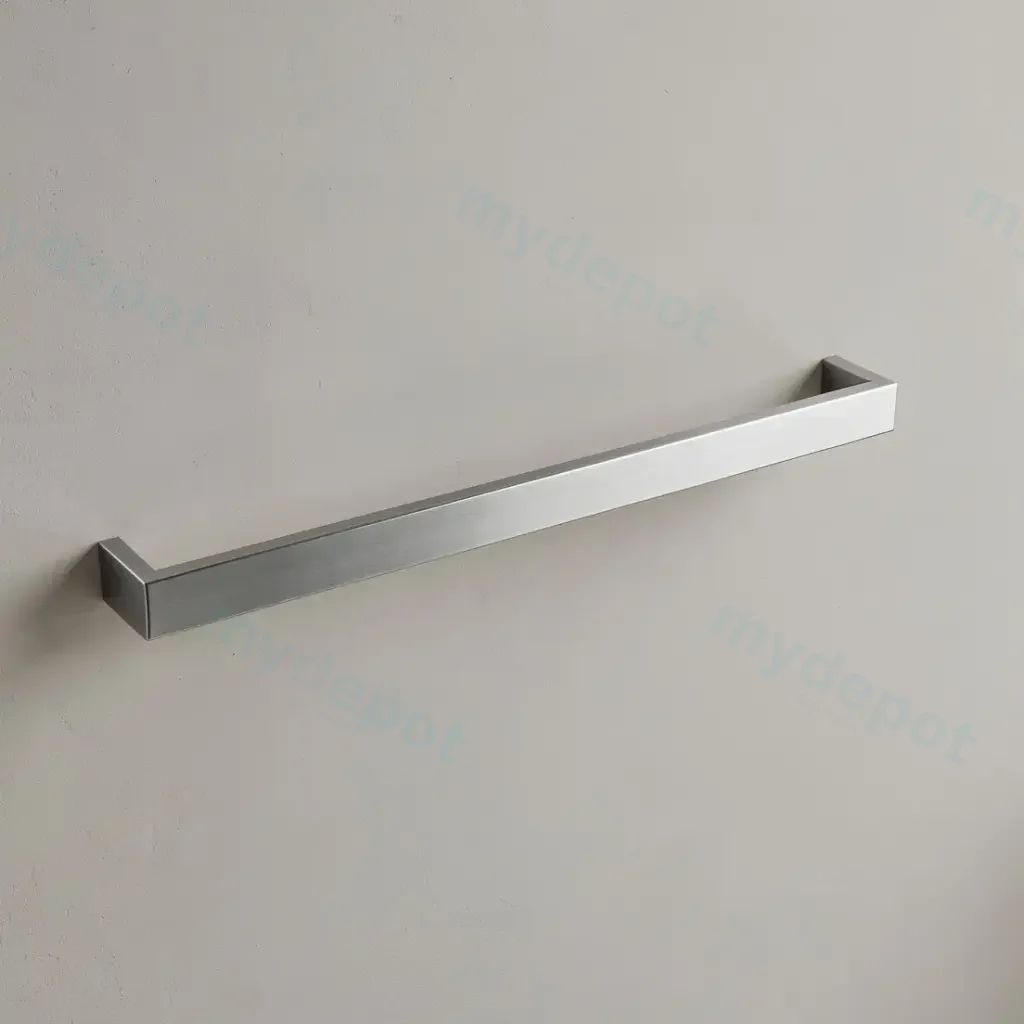 [41766] IVANO Series Chrome Single Towel Rail 600mm
