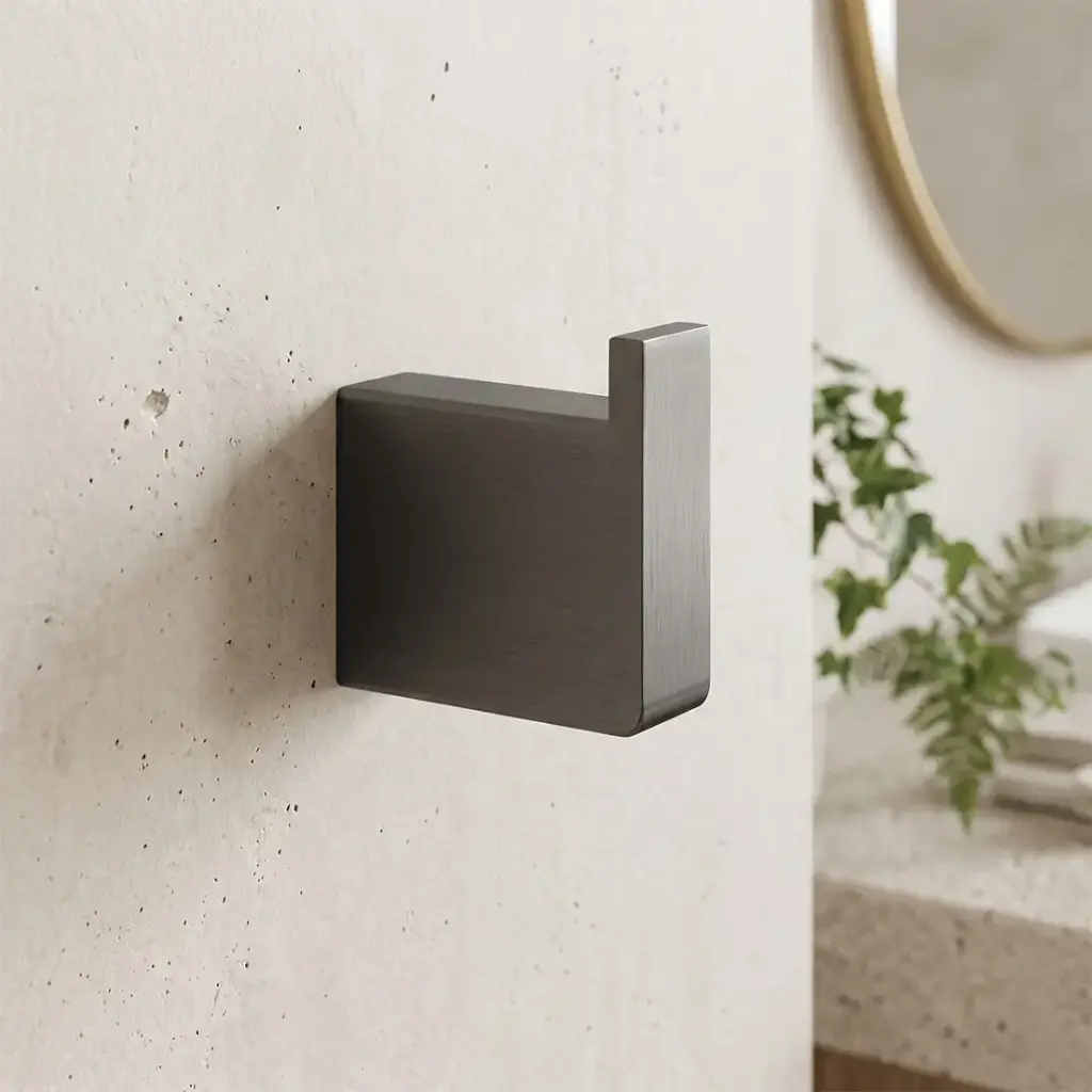 IVANO Series Gun Metal Grey Robe Hook