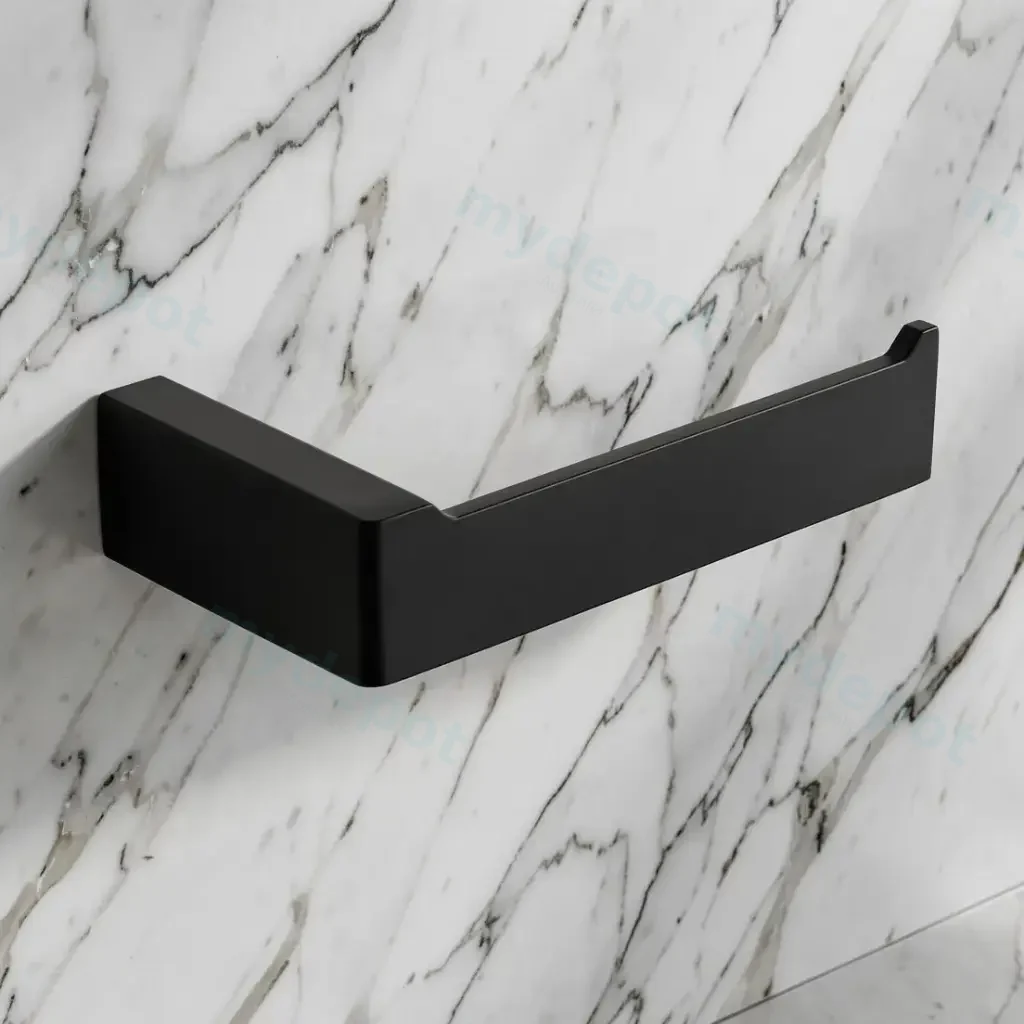 [41802] IVANO Series Black Toilet Paper Holder