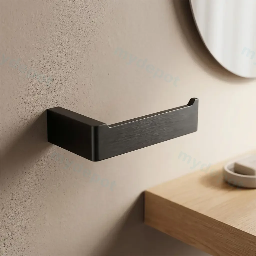 [41805] IVANO Series Gun Metal Grey Toilet Paper Holder