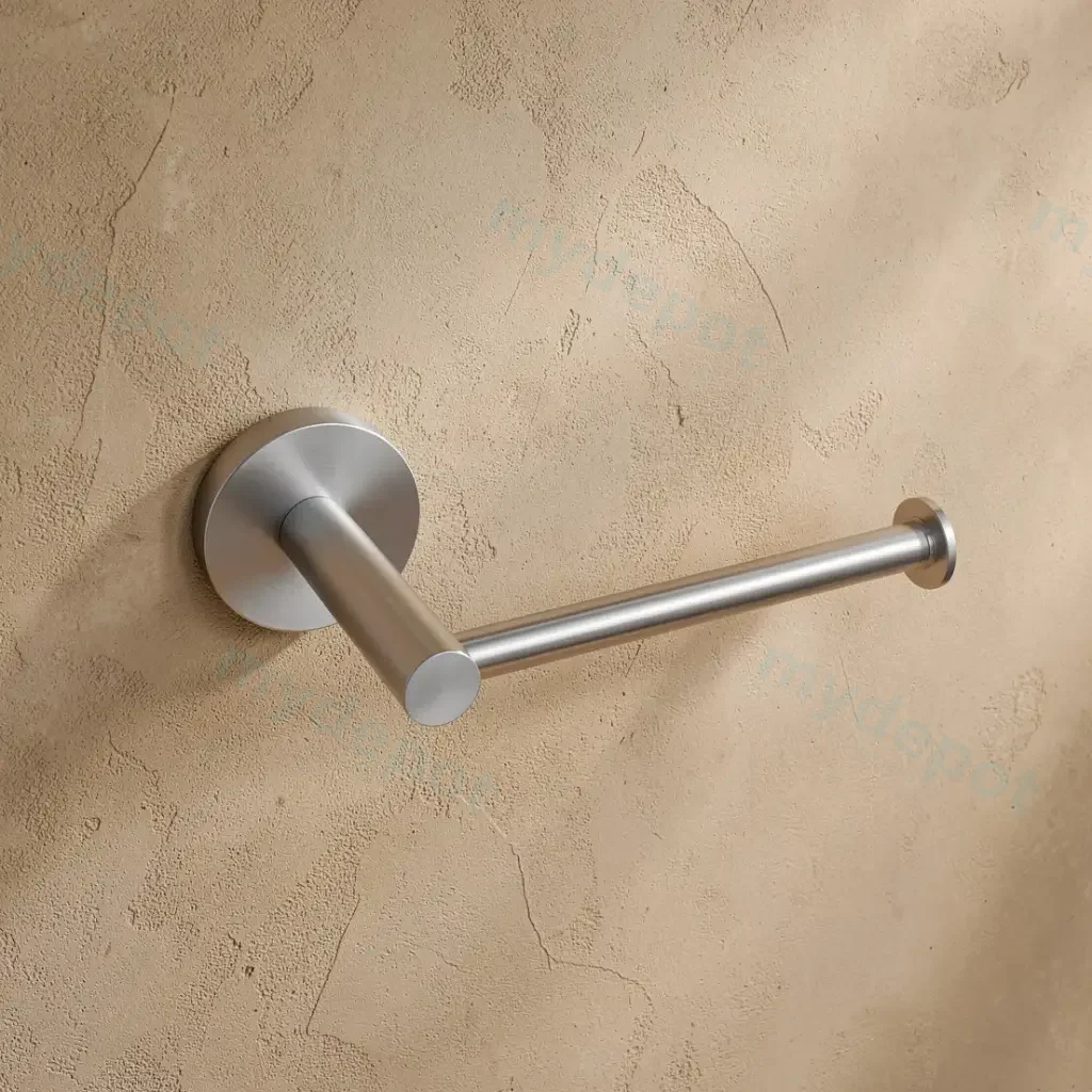 [41858] LUCID PIN Series Brushed Nickel Toilet Paper Roll Holder