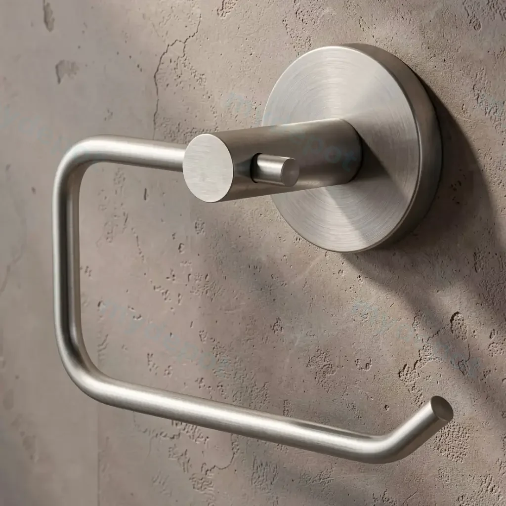 [41868] LUCID PIN Series Brushed Nickel Toilet Paper Holder