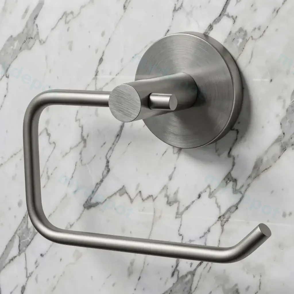 [41869] LUCID PIN Series Gun Metal Grey Toilet Paper Holder