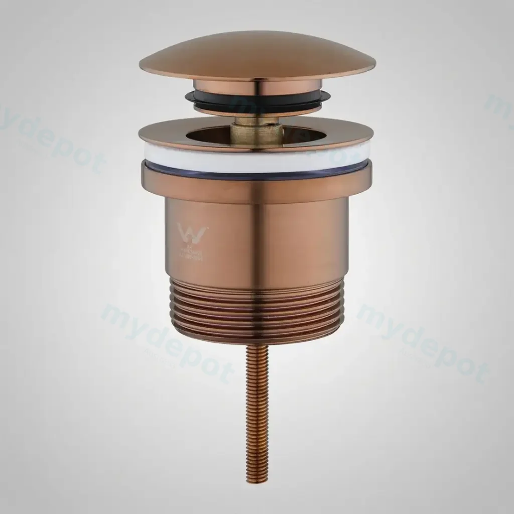 Brushed Copper Universal Basin/Bathtub Pop Up Waste