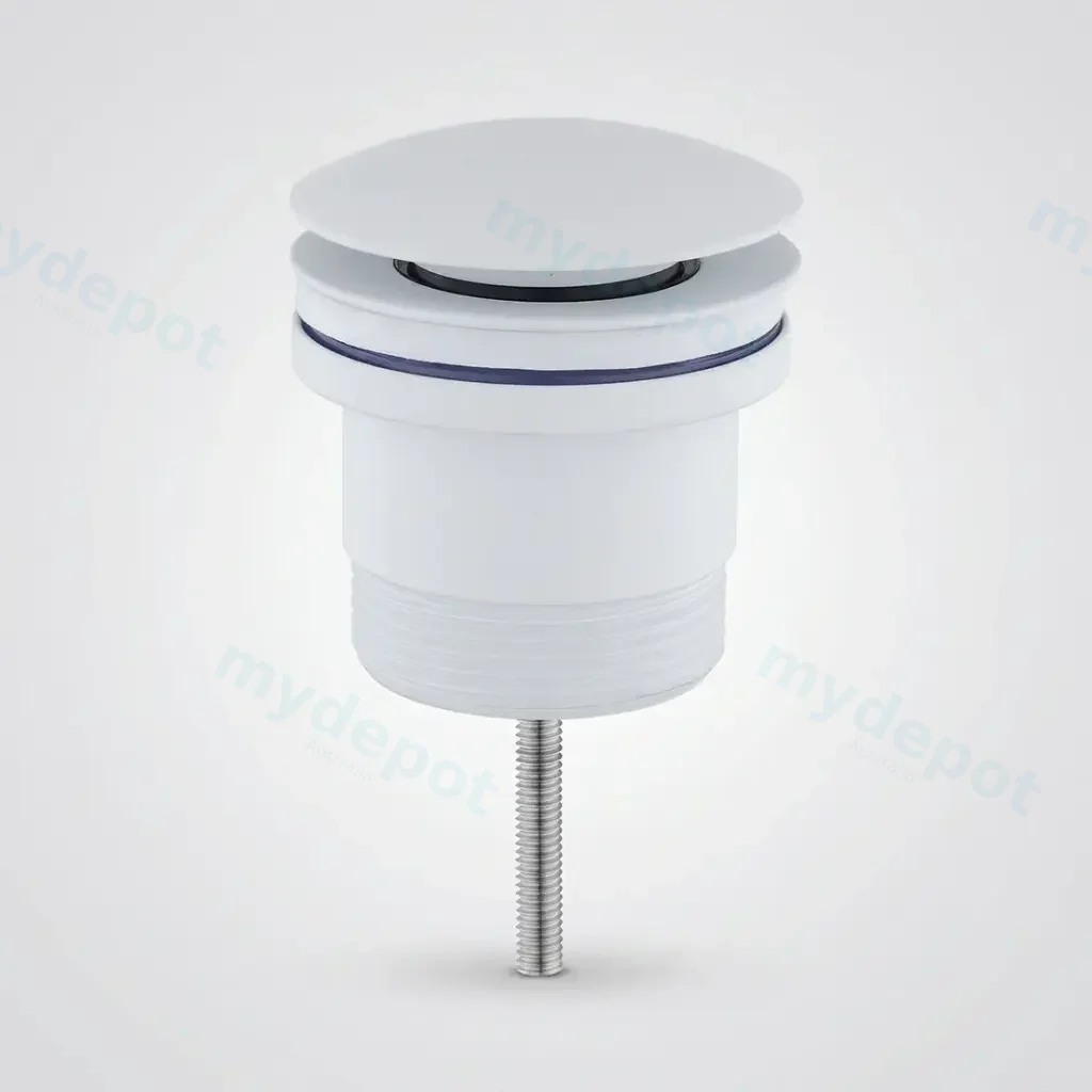Matte White Universal Basin/Bathtub Pop Up Waste