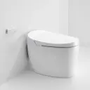 670*405*490mm White Instant Heating Jet Siphon Flushing Smart Toilet
